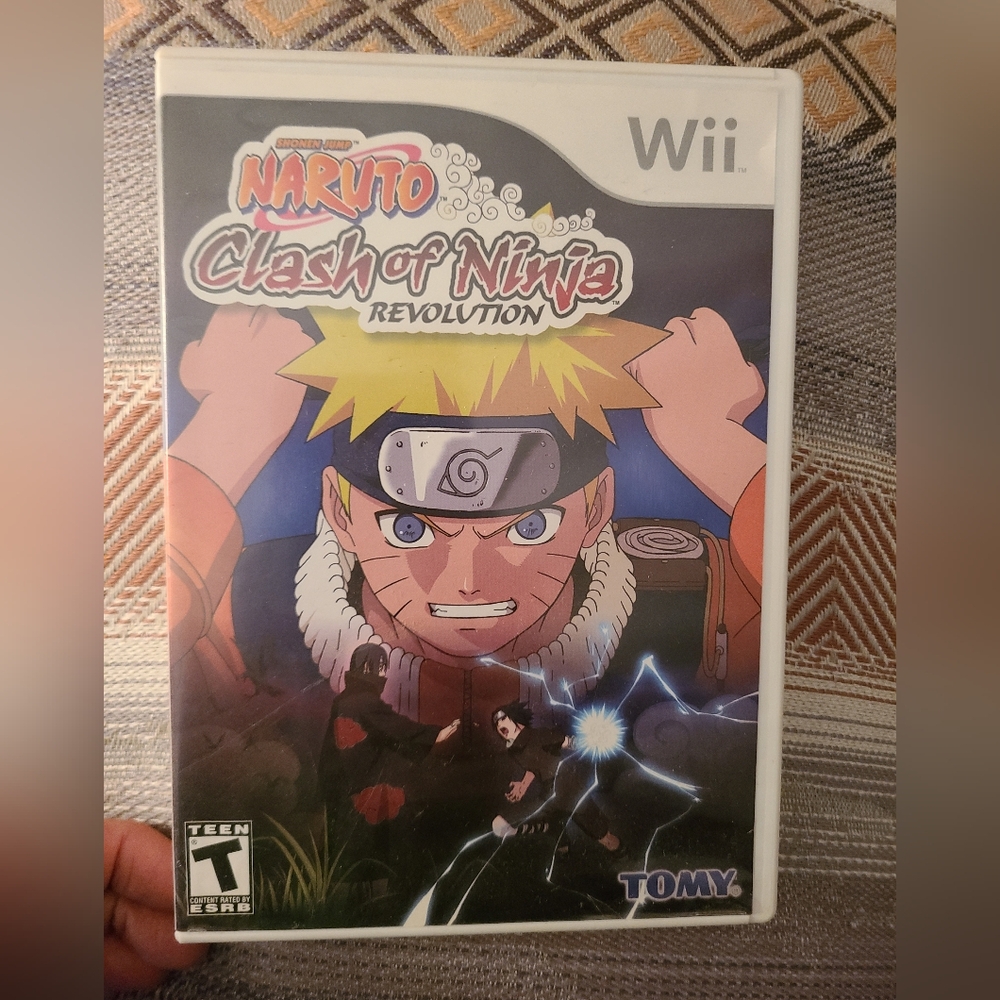 Naruto Clash of Ninja Revolution - Wii Game Used In Great Condition